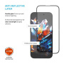 FIXED Armor kaljeno 2.5D staklo s crnim okvirom za iPhone 17