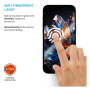 FIXED Armor kaljeno 2.5D staklo s crnim okvirom za iPhone 17