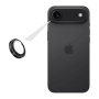 FIXED Camera Glass kaljeno staklo s aluminijskim okvirom za zaštitu leće kamere za iPhone Air - crno