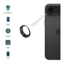 FIXED Camera Glass kaljeno staklo s aluminijskim okvirom za zaštitu leće kamere za iPhone Air - crno