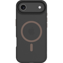 Tactical Hyperstealth 2.0 prozirna maskica sa smeđim MagSafe za iPhone Air - crna