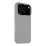 Tactical Velvet Smoothie silikonska maska s MagSafe za iPhone 17 Pro - siva