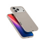 Spigen Silicone Fit silikonska maska s MagSafe za iPhone 17 Pro Max - bež