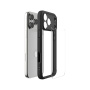 Spigen Ultra Hybrid prozirna maskica s okvirom u boji za iPhone 17 Pro Max - crna