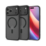 Spigen Ultra Hybrid mat prozirna maska s MagSafe za iPhone 17 Pro Max - crna