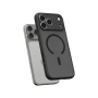 Spigen Ultra Hybrid mat prozirna maska s MagSafe za iPhone 17 Pro Max - crna