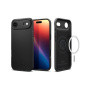 Spigen Thin Fit ultratanka maskica s MagSafeom za iPhone Air - crna