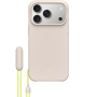 Beats mat maska sa stalkom i MagSafe za iPhone 17 Pro Max - vapnenačko siva