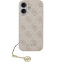 Guess 4G Charms maska za iPhone 17 - ružičasta
