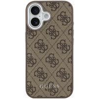 Guess 4G maska s MagSafe za iPhone 17 - smeđa