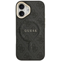 Guess 4G Gold Frame maska s MagSafe za iPhone 17 - siva