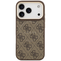 Guess 4G Gold Frame maska s MagSafe za iPhone 17 Pro - smeđa