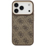 Guess 4G Gold Frame maska s MagSafe za iPhone 17 Pro Max - smeđa