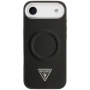 Guess Triangle Logo maska s MagSafe za iPhone Air - crna