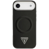 Guess Triangle Logo maska s MagSafe za iPhone Air - crna
