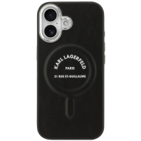 Karl Lagerfeld RSG Logo maska s MagSafeom za iPhone 17 - crna