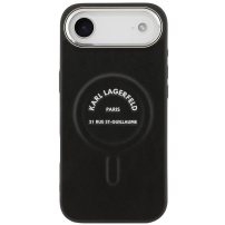 Karl Lagerfeld RSG Logo maska s MagSafe za iPhone Air - crna