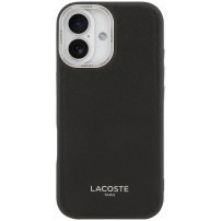 Lacoste Champs Elysees maska s MagSafe za iPhone 17 - crna