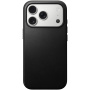 Nomad Modern Leather kožna maska s MagSafe za iPhone 17 Pro Max - crna