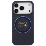 Oracle Red Bull Racing Blue Ring silikonska maska s MagSafe za iPhone 17 Pro Max - tamno plava