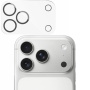 Rurihai kaljeno staklo za zaštitu leća stražnje kamere za iPhone 17 Pro - crno