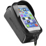 ROCKBROS 017-1 vodootporna torba za bicikl s prostorom za iPhone - crna