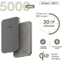 PanzerGlass empower Qi2 bežični MagSafe powerbank s USB-C priključkom - 5 000 mAh - siva
