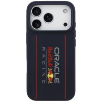 Oracle Red Bull Racing Vertical Logo silikonska maska s MagSafe za iPhone 17 Pro Max - tamno plava