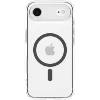 Spigen Ultra Hybrid prozirna maska sa sivim MagSafeom za iPhone Air - prozirna