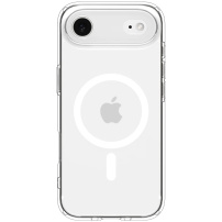 Spigen Ultra Hybrid mat prozirna maskica s bijelim MagSafe za iPhone Air - prozirna