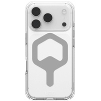 UAG Plyo vrlo izdržljiva prozirna maska sa sivim MagSafeom za iPhone 17 Pro Max - prozirna