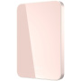 FIXED MagZen 5 Crystal Qi2 bežični MagSafe powerbank s USB-C priključkom - 5 000 mAh - ružičasta