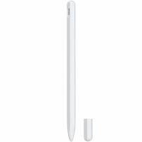 3v1 silikonski etui sa dva čepa za Apple Pencil 2. generacija / Pro - bijeli