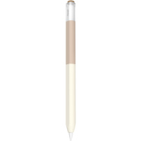 Dvobojna silikonska futrola za Apple Pencil (USB-C) - bež