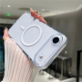 Matno prozirna maska s MagSafe za iPhone Air - prozirna
