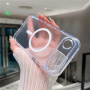 Matno prozirna maska s MagSafe za iPhone Air - prozirna