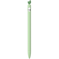 Zaštitna silikonska navlaka s listovima za Apple Pencil 1. generacije - zeleni