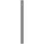 Trokutasti silikonski poklopac za Apple Pencil 2. generacija / Pro - sivi