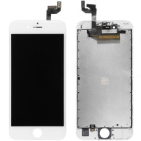 Rezervni LCD ekran sa dodirnim zaslonom i okvirom za Apple iPhone 6S - TOP kvaliteta - bijela