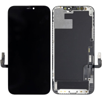 Refurbished Original OLED zaslon s dodrinim staklom i okvirom za Apple iPhone 12