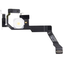 Flex kabel sa lightningom i mikrofonom za iPhone 14 Pro Max - srebrni