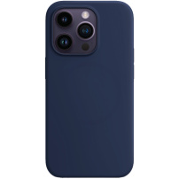 Silikonska maska s MagSafe za iPhone 14 Pro Max - tamnoplava