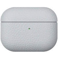 Kožna zaštitna futrola za AirPods Pro 3 - siva