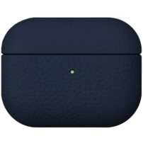Zaštitna kožna futrola za AirPods Pro 3 - tamno plava