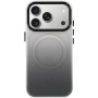 Zaštitni poklopac s gradijentom i MagSafe za iPhone 17 Pro Max - sivi