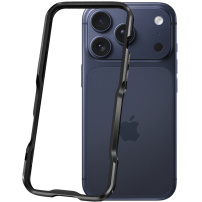 Luphie zaštitni metalni okvir za iPhone 17 Pro Max - crni