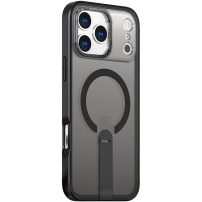 Maska s preklopnim postoljem i MagSafe za iPhone 17 Pro - crna