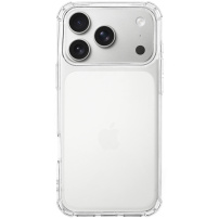 Prozirna maskica s ojačanim rubovima za iPhone 17 Pro - prozirna