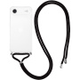 Prozirna maska s vezicom za iPhone Air - crna