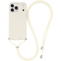 Zaštitna maska s vezicom za iPhone 17 Pro - bež